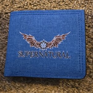 New Supernatural Halloween Horror Leather Waller